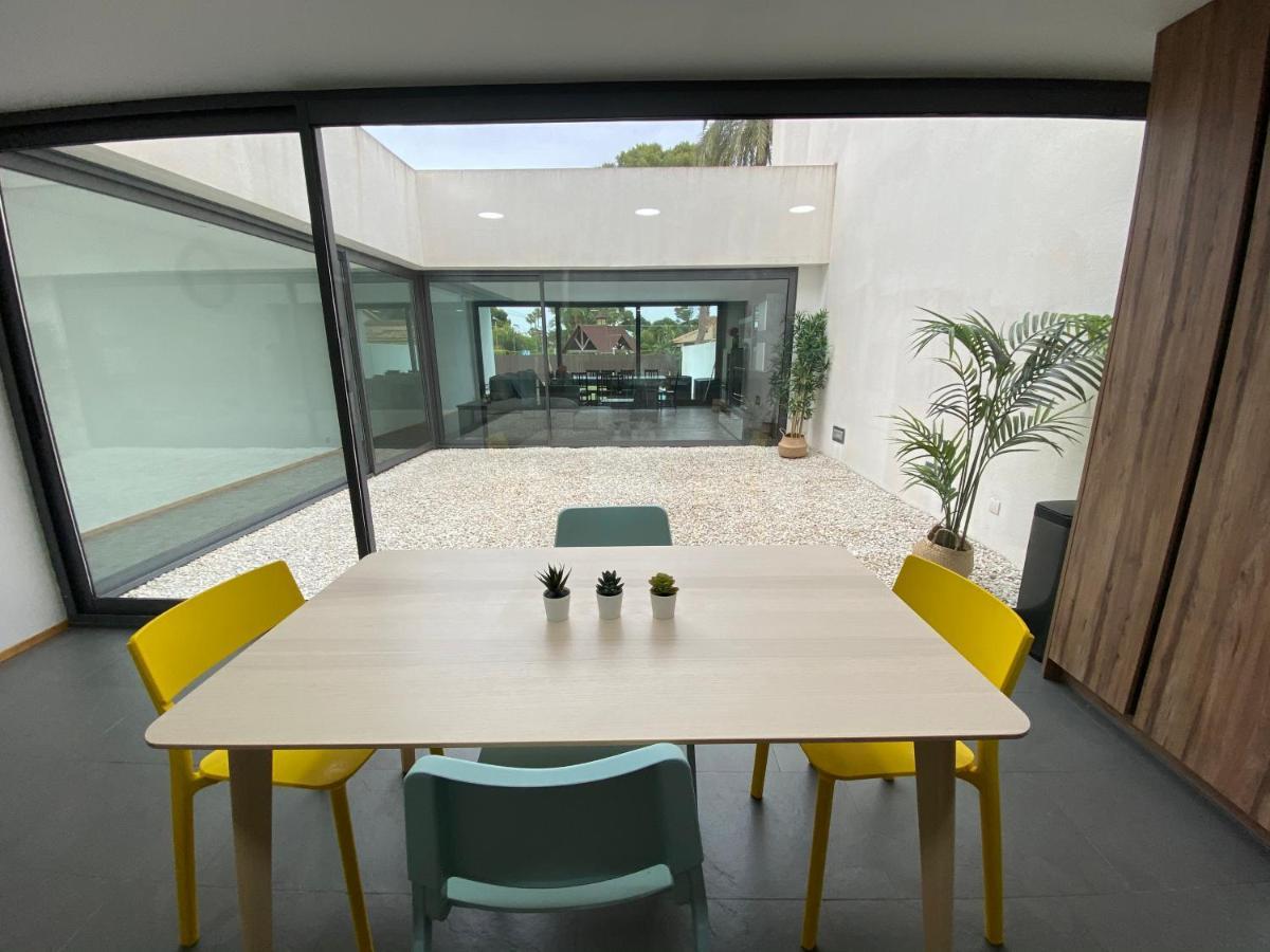 Modern Villa With Private Pool/ 400M To The Beach เกรา เด กัสเตยอน ภายนอก รูปภาพ